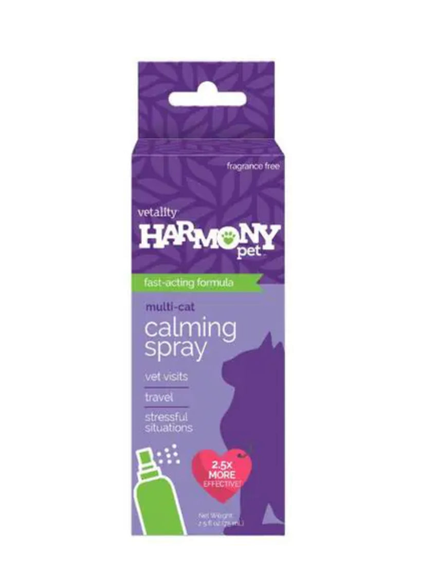 VETALITY Harmony Pet Calming Spray 1.62OZ | Cat
