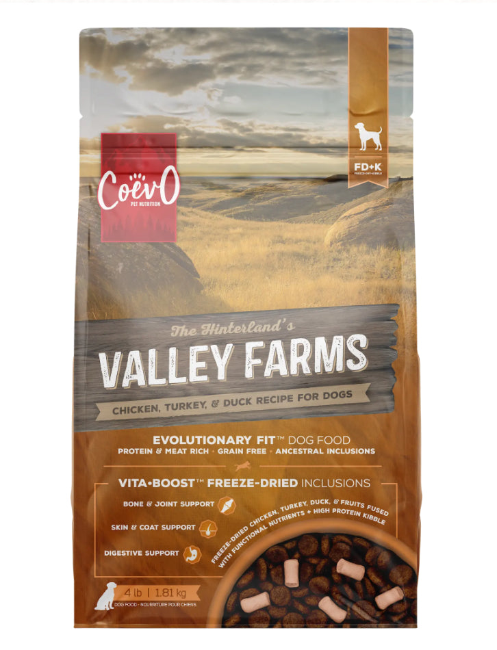Coevo valley farms receipt for dogs