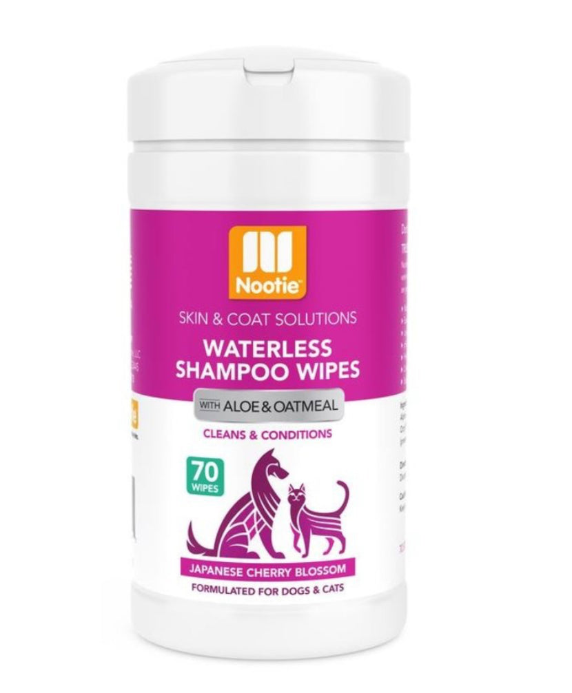Nootie Skin & coat waterless shampoo wipes