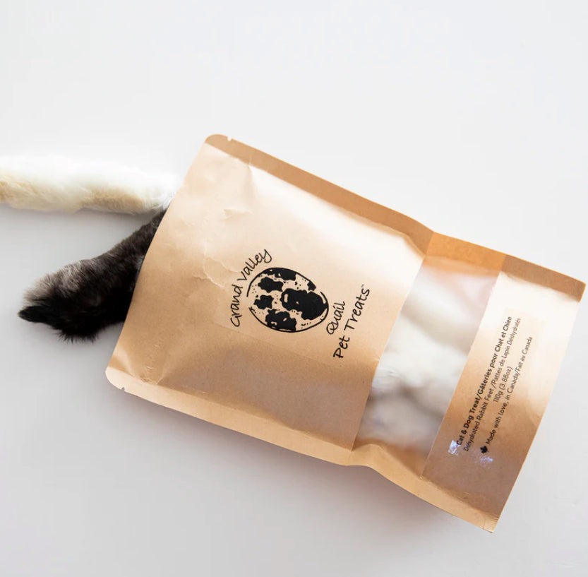 Grand Valley dehydrated rabbit feet 110g