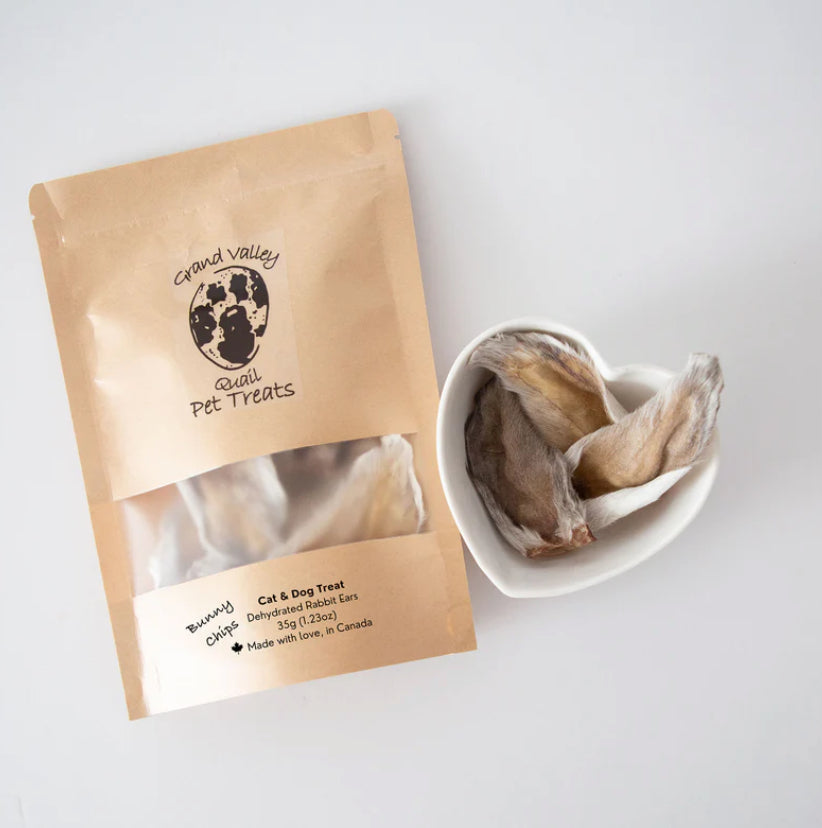 Grand Valley Dehydrated Rabbit Ears 35g