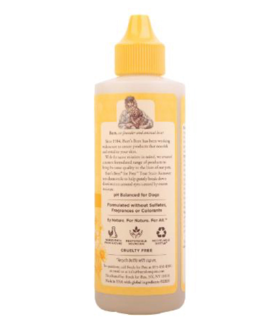 Burt's bees for dogs tear stain remover with chamomile