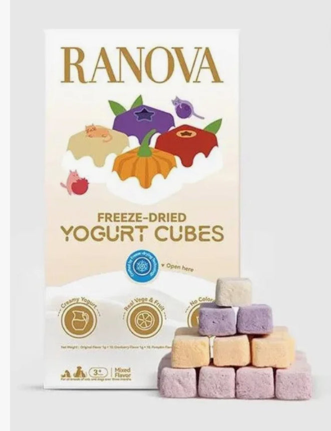 Ranova freeze-dried yogurt cubes 40g