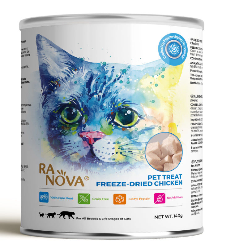 Ranova freeze-dried chicken for cats 140g