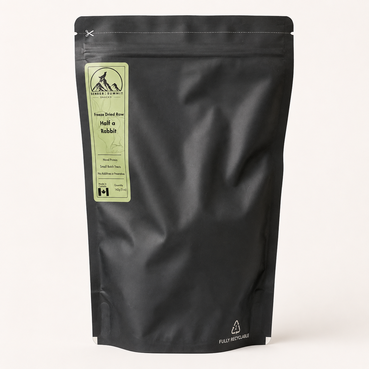 Sender To The Summit Freeze Dried Raw Half A Rabbit 142g