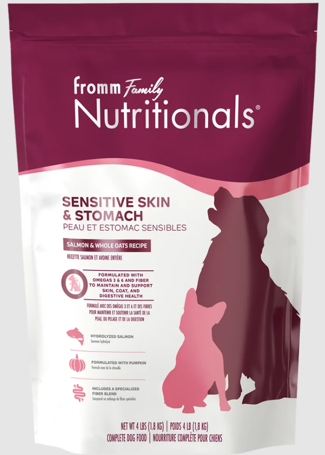 Fromm Nutritionals Sensitive Skin & Stomach Salmon & Whole Oats Dry Dog Food