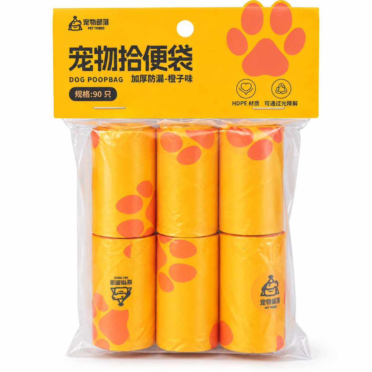 Pet Tribes dog poobag 90pc