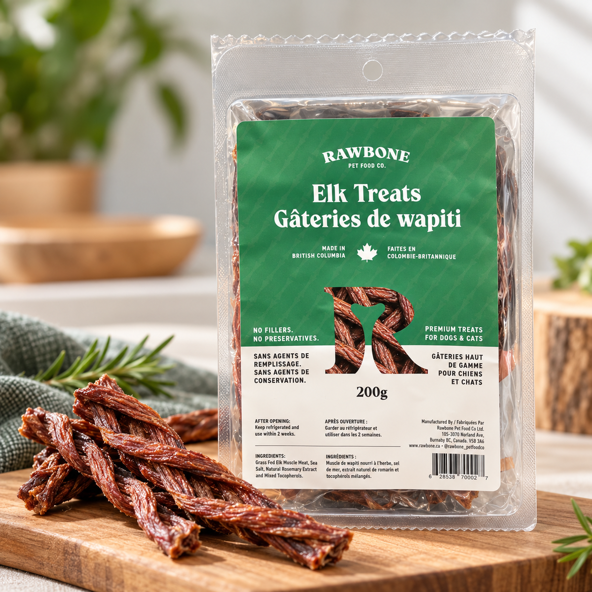 Rawbone Dog & Cat Treats 200 g