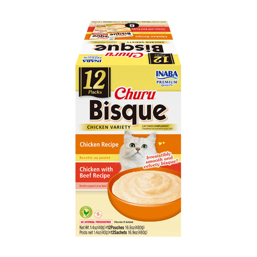 Inaba Churu Bisque Variety Pack