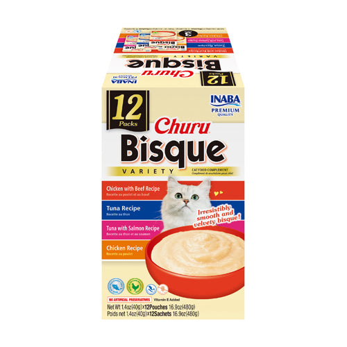 Inaba Churu Bisque Variety Pack