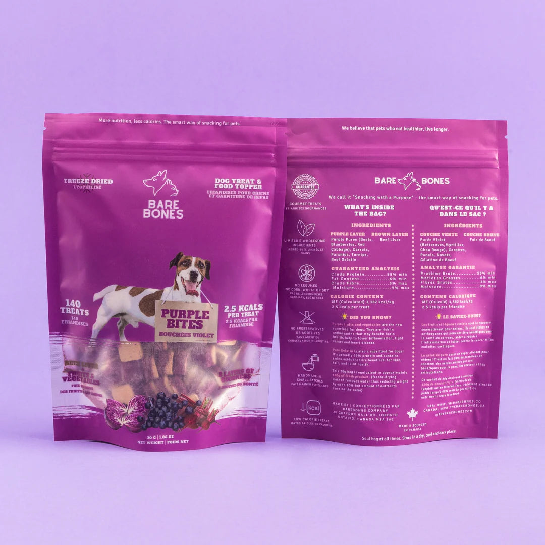 Bare Bones Co Purple Bites