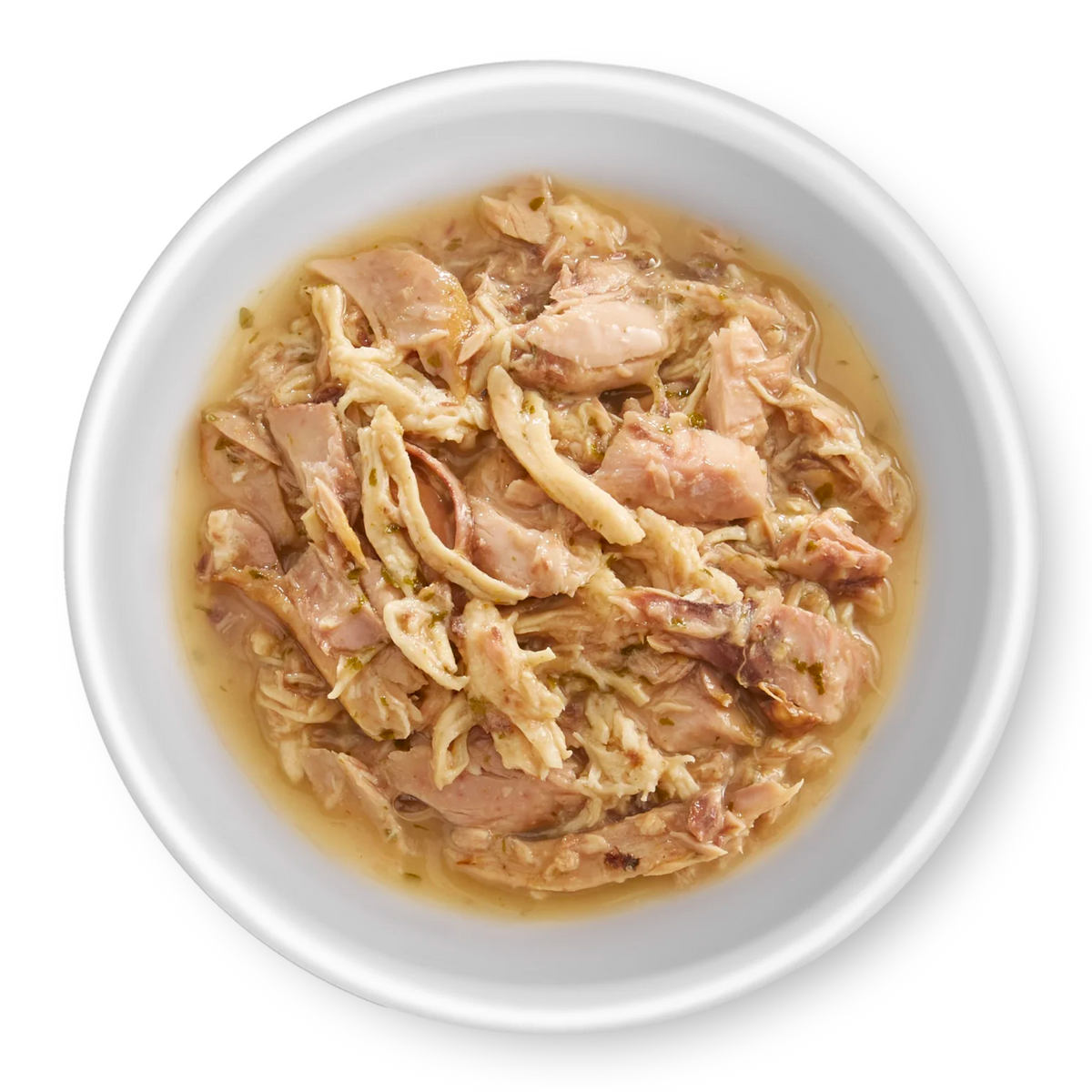 RAWZ Shredded Tuna & Chicken Recipe Wet Cat Food – in bowl