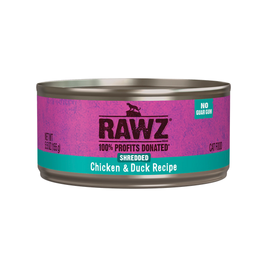 RAWZ Shredded Chicken & Duck Recipe 24/155g
