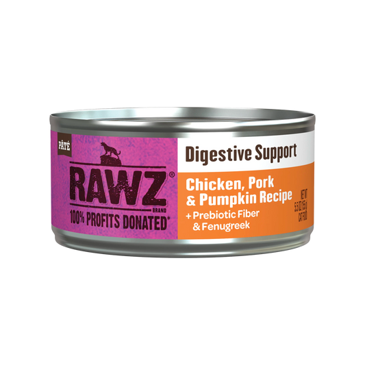 RAWZ Digestive Support Chicken, Pork & Pumpkin 24/5.5oz
