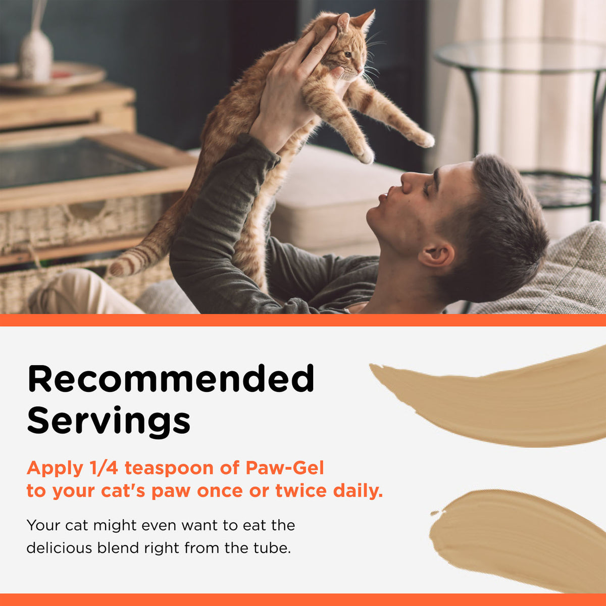 Nutri-Vet Hairball Paw-Gel for Cats Salmon – 3 oz