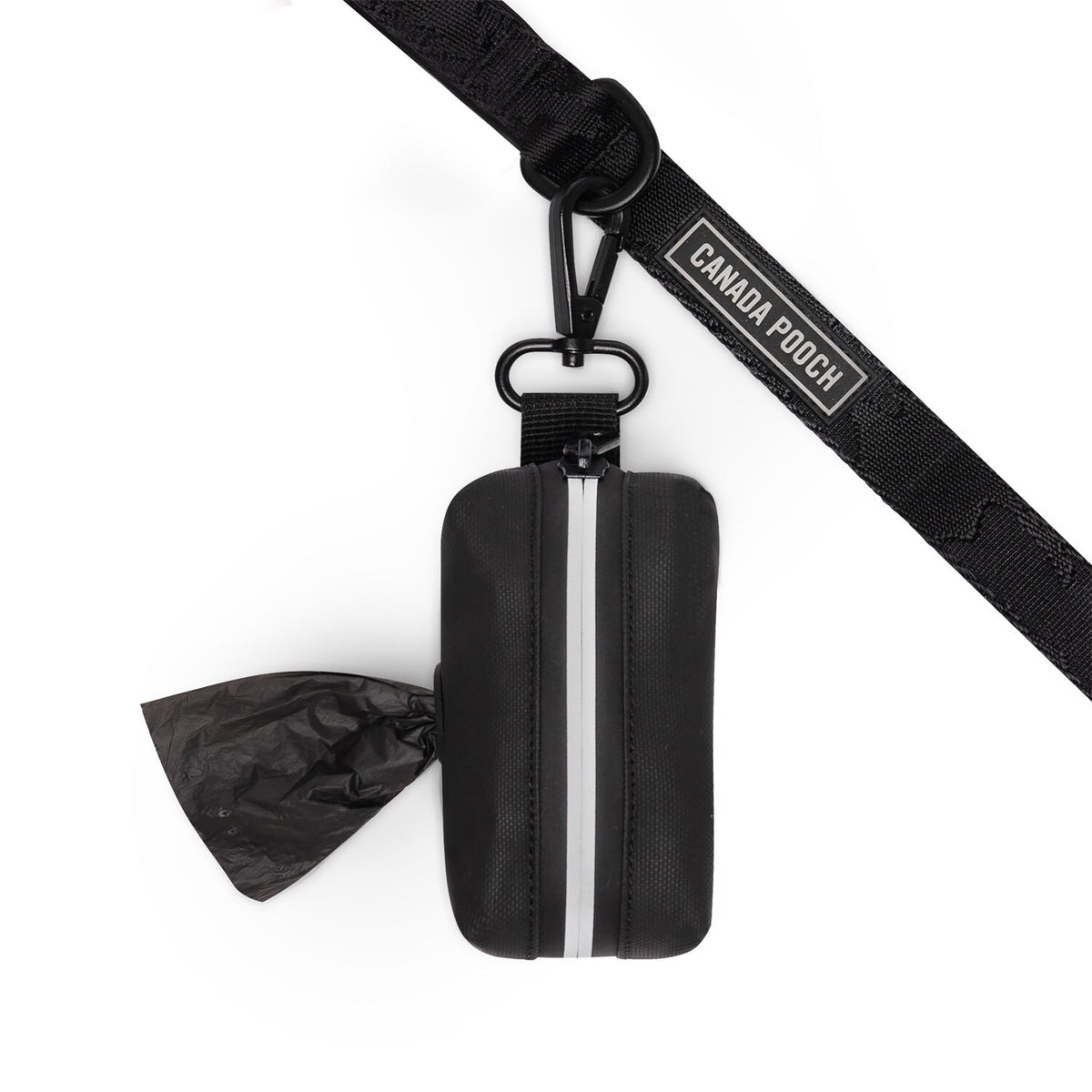 Canada Pooch Core Dog Poop Bag Dispenser – Black, One Size