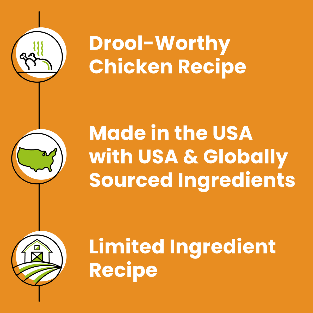 BIXBI Skin & Coat Chicken Jerky details