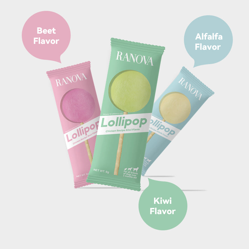 Ranova lollipop for dogs mixed flavor 48g