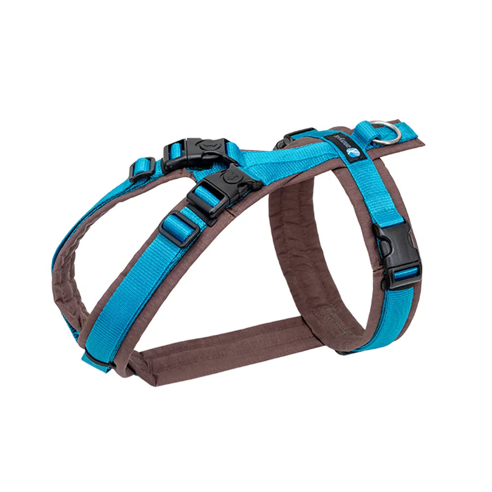 annyx Harness Open Fun brown/Petrol
