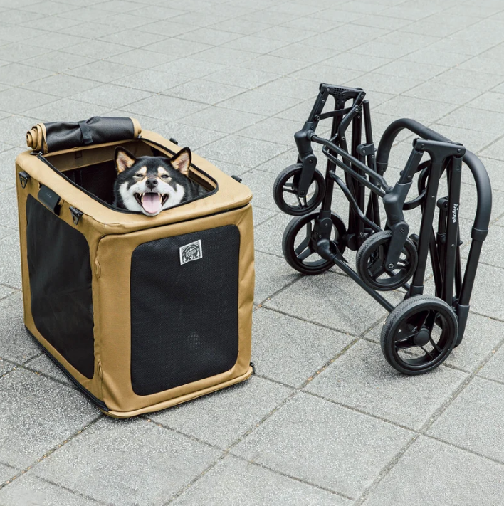 Free MRT ticket × 3-second quick-release hard-shell case – SuperM PRO Pet Stroller