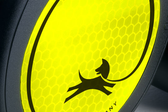 flexi Neon M Tape 5 m retractable leash (official image)