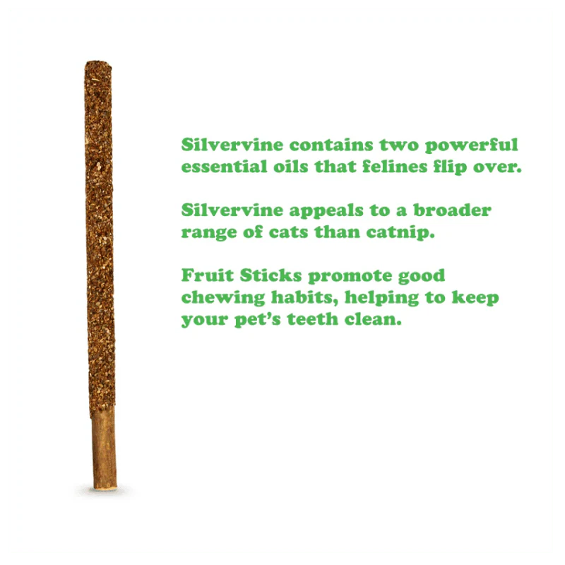 Meowijuana - Catnip - Sticks - Fruit - Silvervine