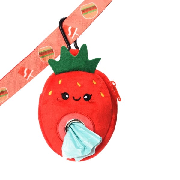 HugSmart Strawberry Poop Bag Holder