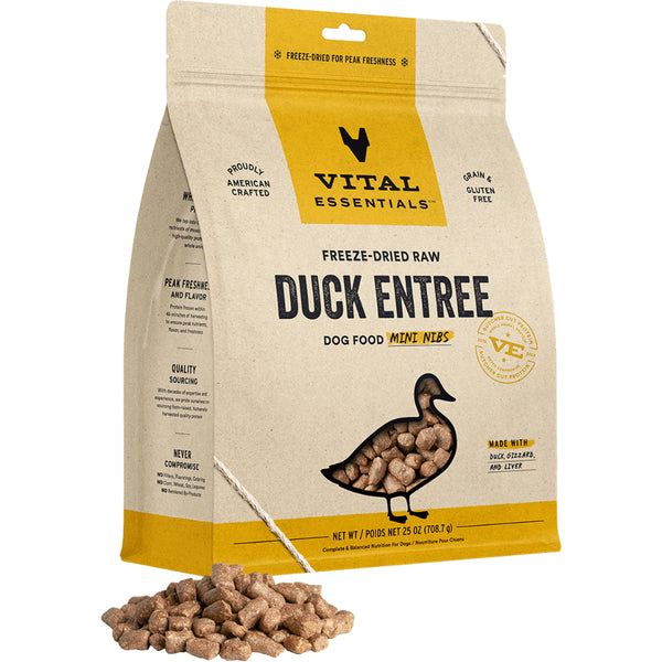 VITAL ESSENTIALS FD Raw Duck Entree Mini Nibs
