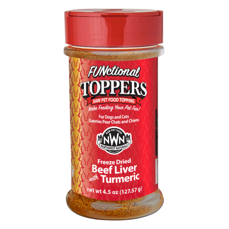 Northwest Naturals -Beef Liver with Turmeric Functional Topper - 4.5 oz
