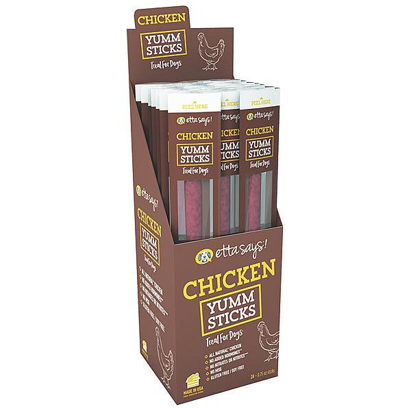 ETTA SAYS Yumm Sticks Chicken 24/CASE