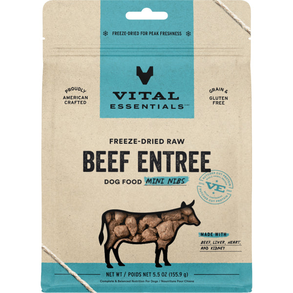 Vital Essentials Raw Beef Entree Mini Nibs