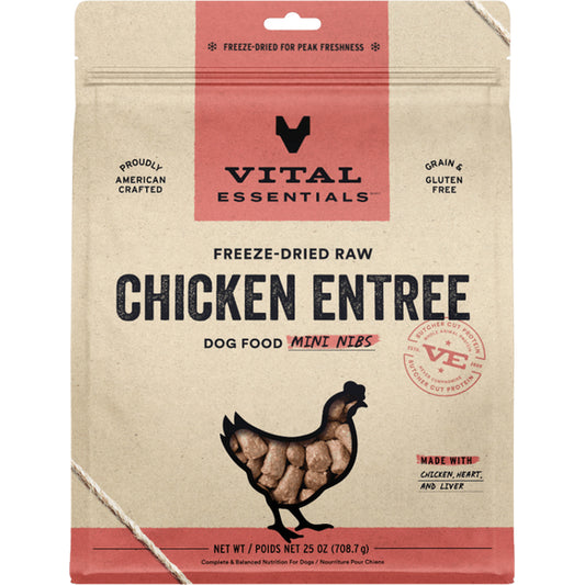 Vital Essentials FD Raw Chicken Entree Mini Nibs