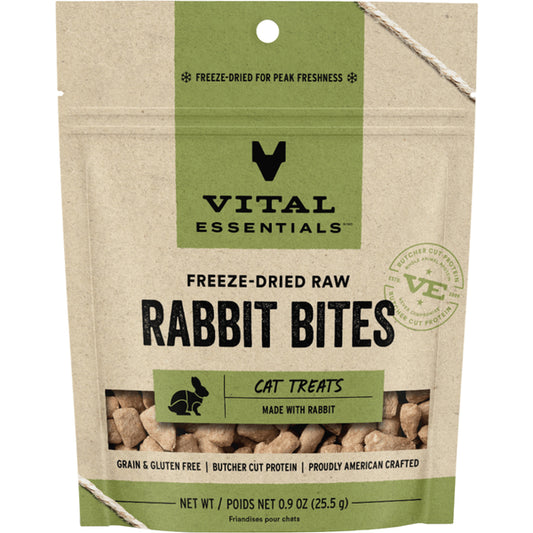 VITAL ESSENTIALS FD Rabbit Bites 0.9OZ | Cat
