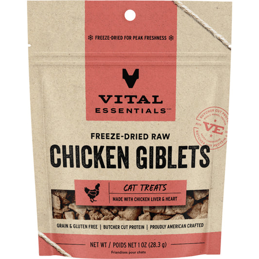VITAL ESSENTIALS FD Chicken Giblets 1OZ | Cat