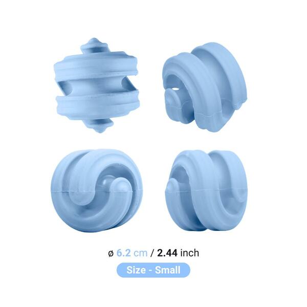 Pet Dream House Chewtastic Gentle Geo Hex Pastel Blue