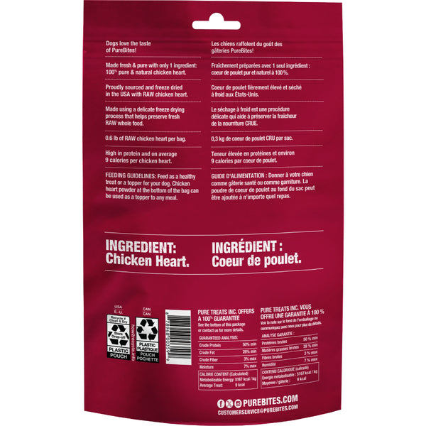 Purebite Chicken Heart 85g