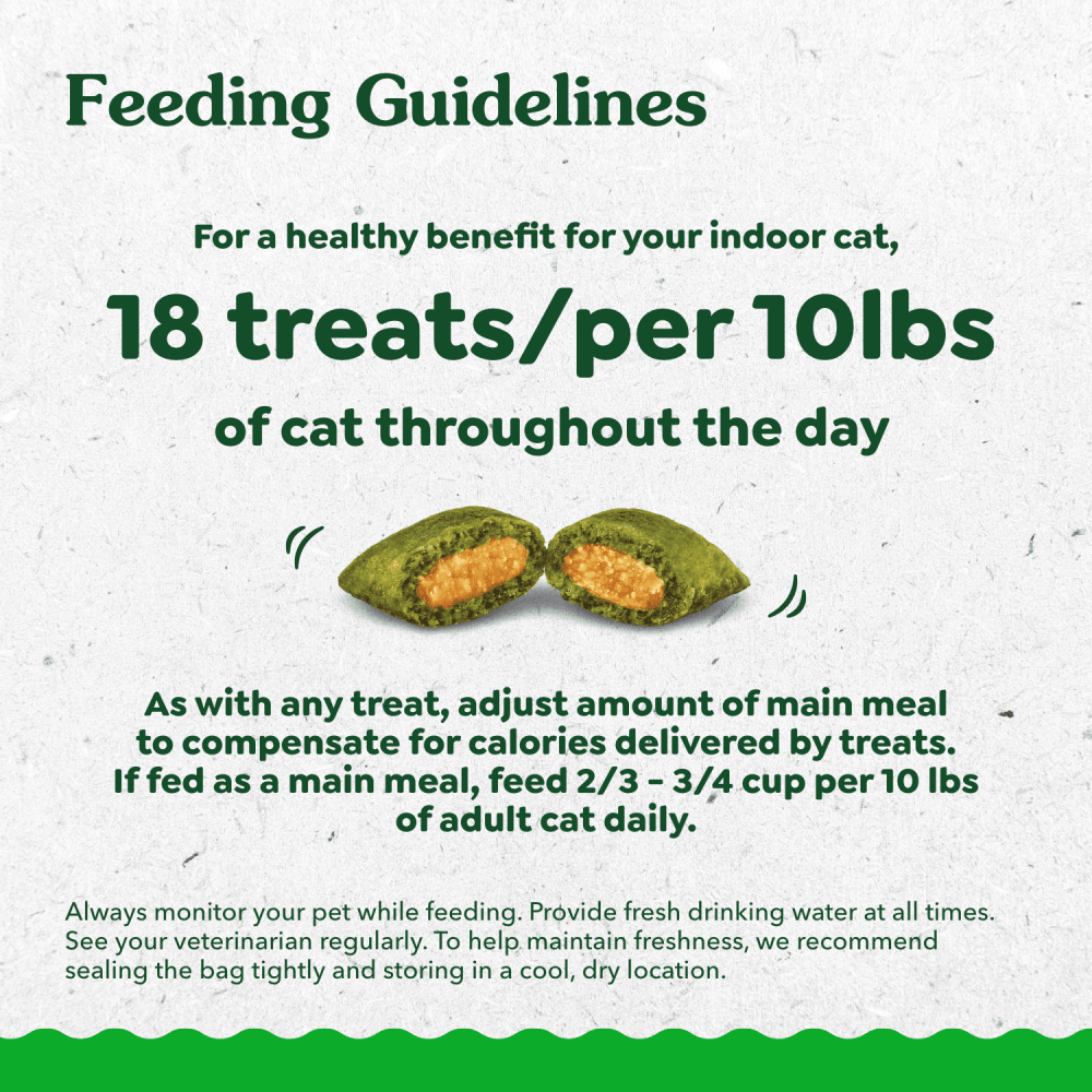 Feline Greenies Smartbites Healthy Indoor feeding guidelines