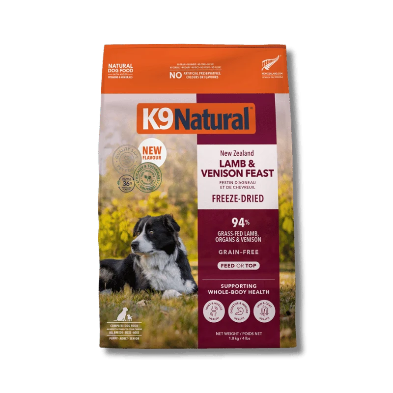 K9 Natural Lamb & Venison Feast
