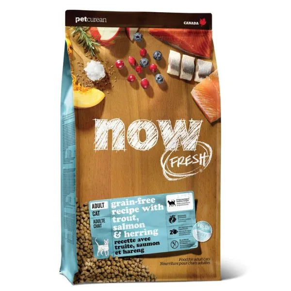 NOW FRESH NOW Trout Salmon & Herring Adult 3LB (6) | Ca