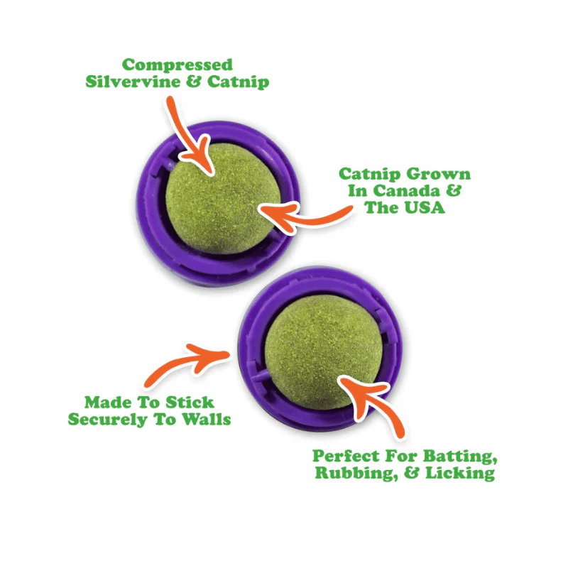 Meowijuana - Catnip - Compressed - "Stick 'n' Lick "- Purrple Passion