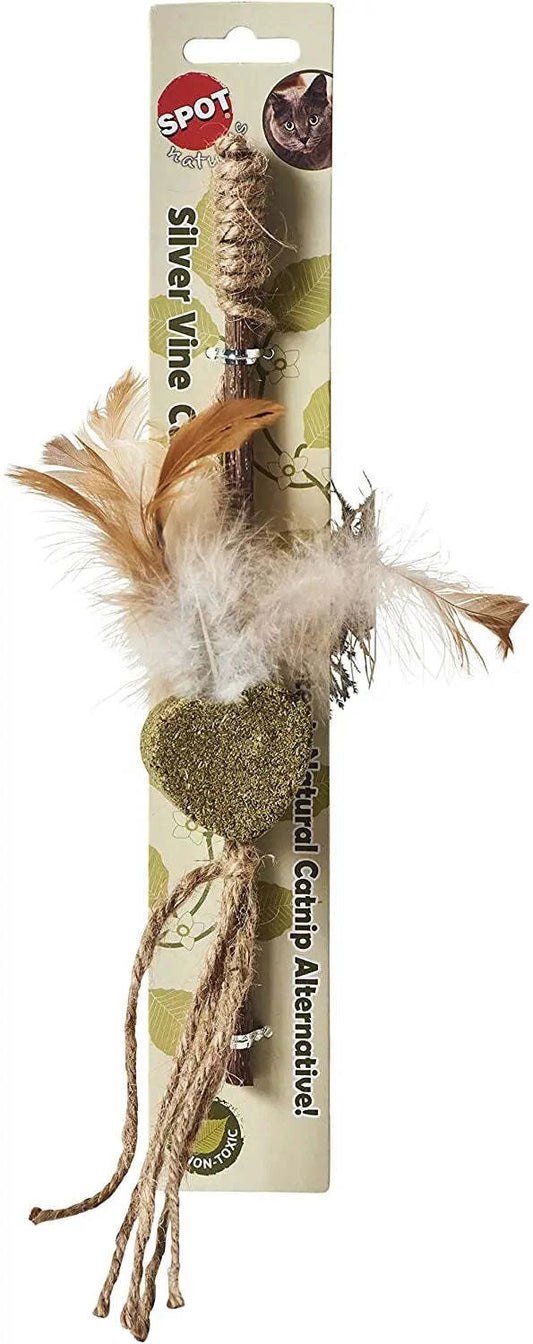 SPOT Sn Silver Vine Teaser Wand Assorted | Cat