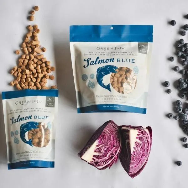GREEN JUJU Salmon Blue Whole Food Bites - 3oz