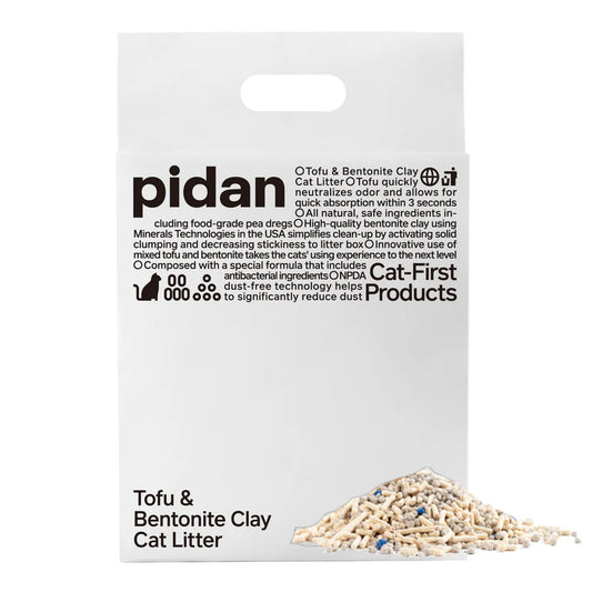 Pidan Cat Litter Tofu & Bentonite, 2.4 kg per Bag