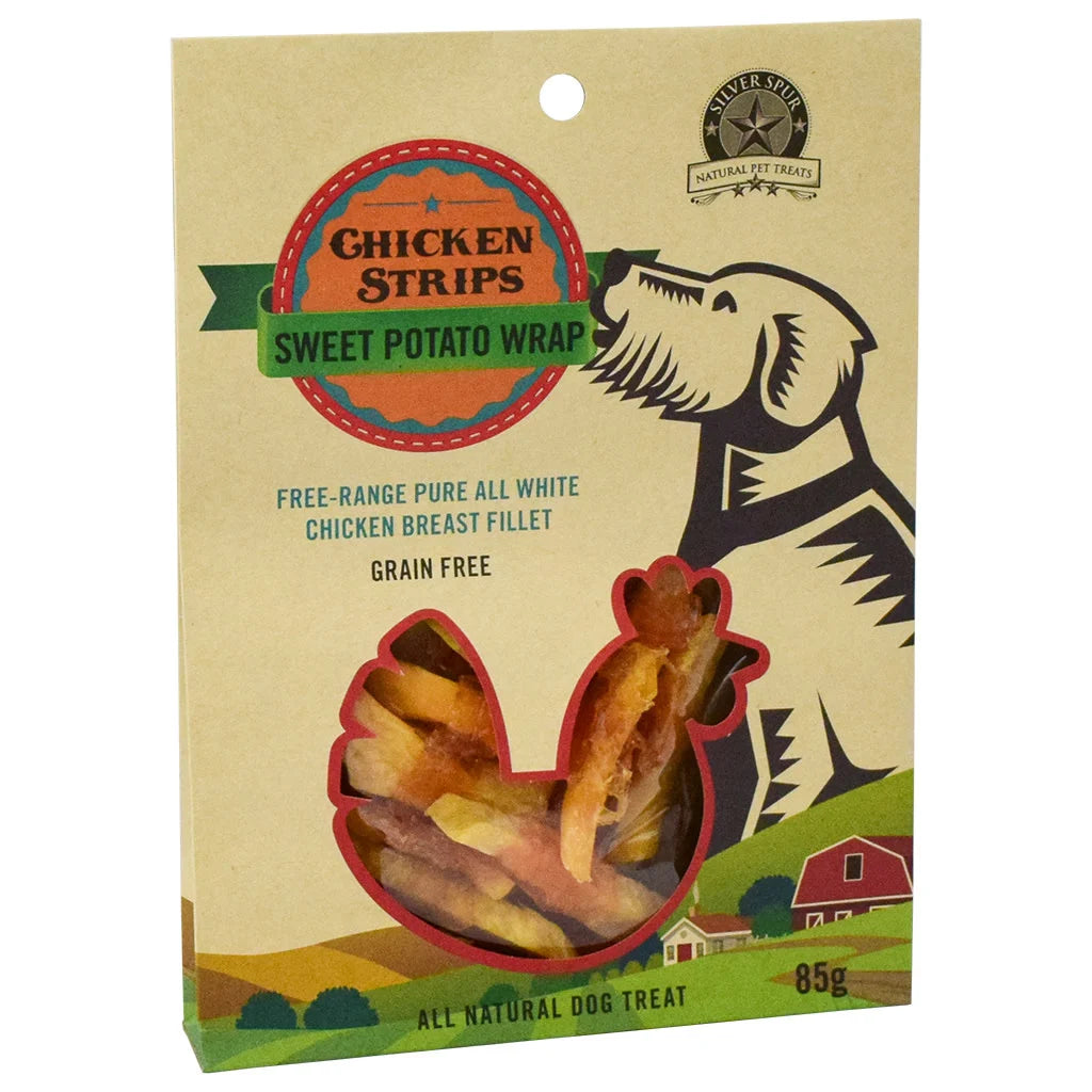 SILVER SPUR Chicken Wrapped Sweet Potato 85GM
