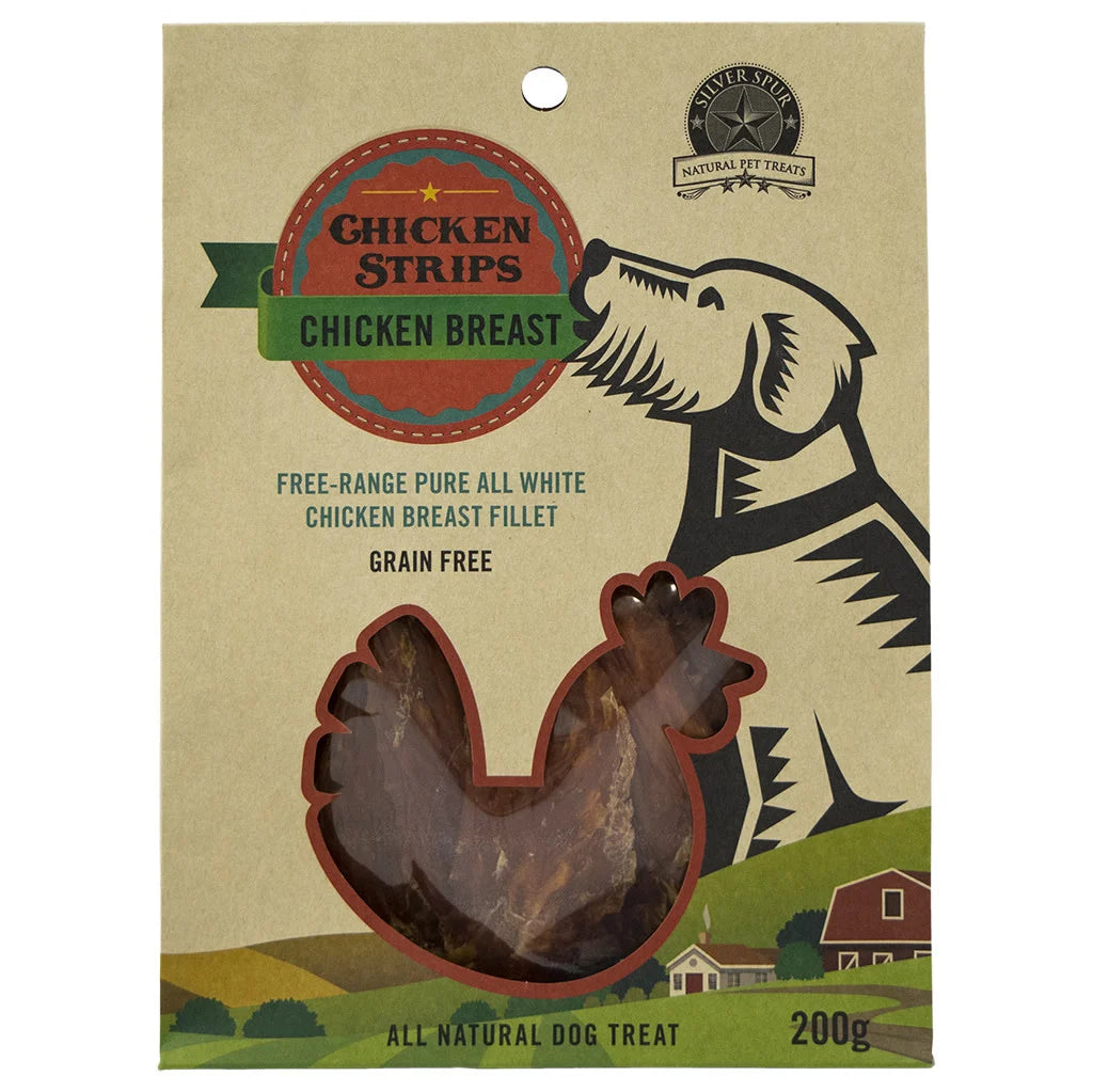 SILVER SPUR Chicken Jerky 200GM