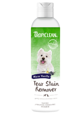 TropiClean Warm Vanilla Tear Stain Remover, 8 fl oz (236 mL) — current packaging