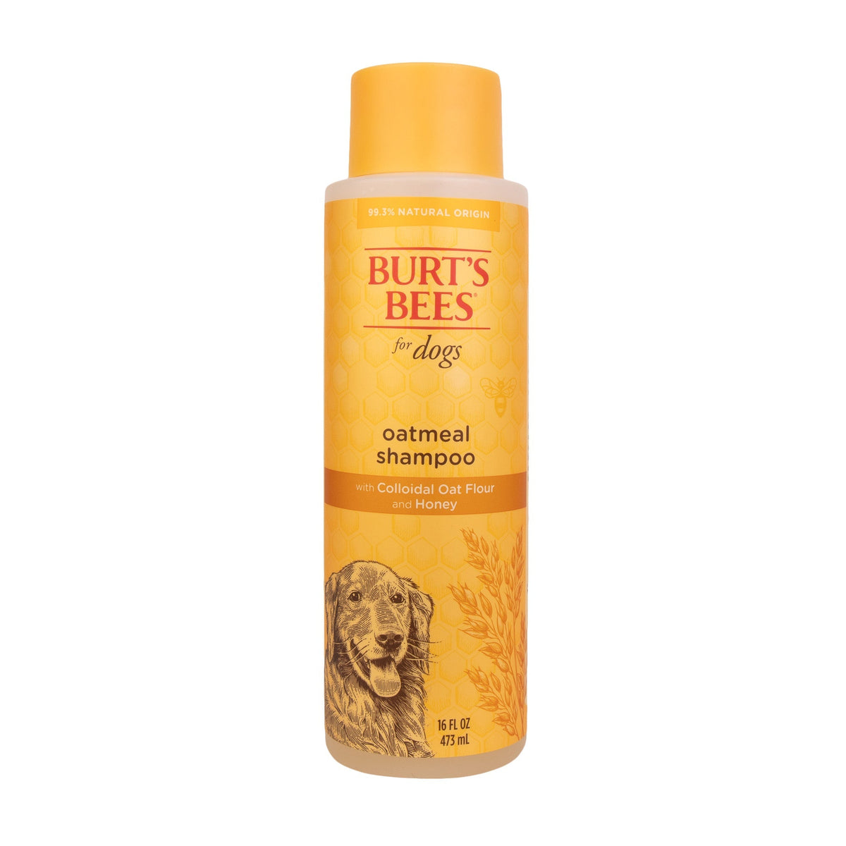 Burt's Bees Oatmeal Dog Shampoo, 473 mL – manufacturer image, English packaging