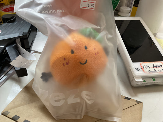 zeze orange matatabi toy