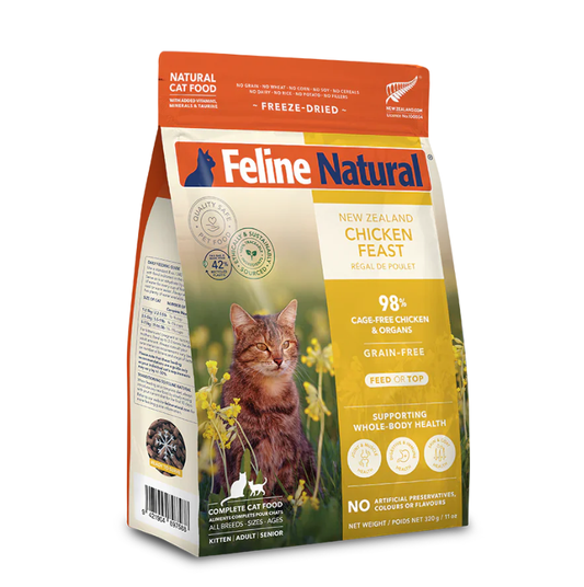 K9 - Feline Natural Cat Freeze-Dried Chicken 11oz