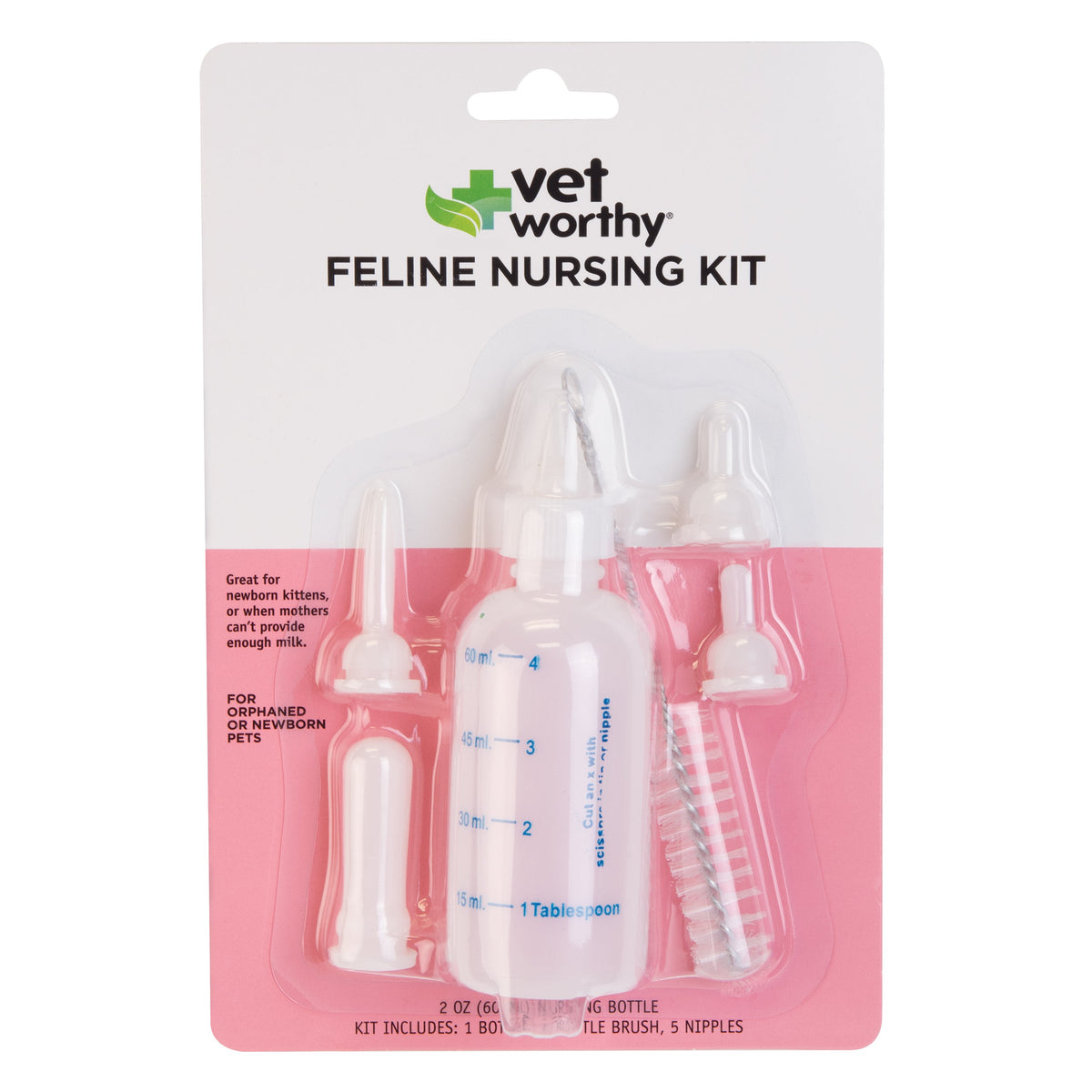 Vet Worthy Feline Nursing Kit – 2 oz
